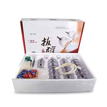 Amazon.co.jp: 32ピース真空カッピングボディマッサージャー